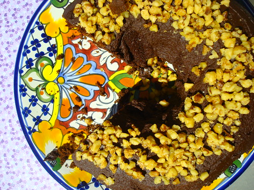 Aztec chocolate cake