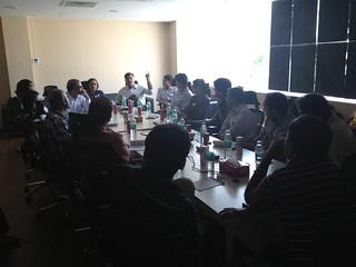 All attendees at the Playbook roundtable