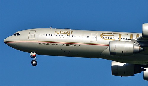 A6-EHD A.340-500  Etihad Airways