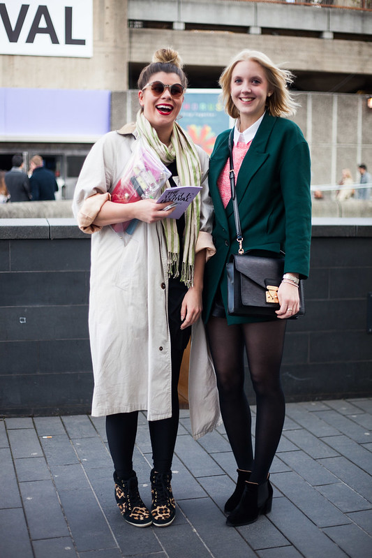 Street Style - Jo & Hannah, Vogue Festival