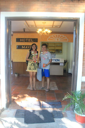 Mica and Yoshke in Hotel Maya Culion