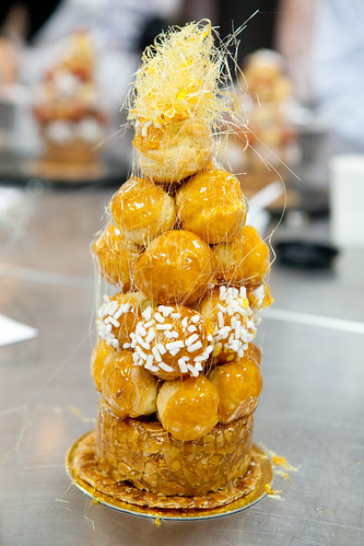 My completed croquembouche