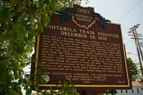 Ashtabula Train Wreck Memorial - Ashtabula, Ohio