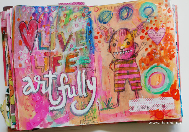 Art Journal: Live life artfully