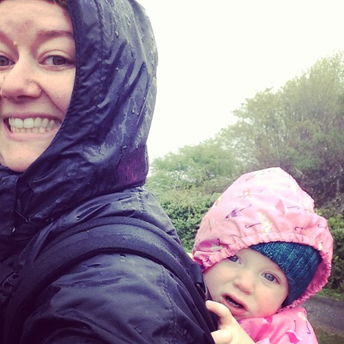 Seattle Girls hike in the rain!