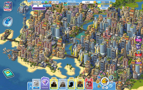 SimCity Social - my island