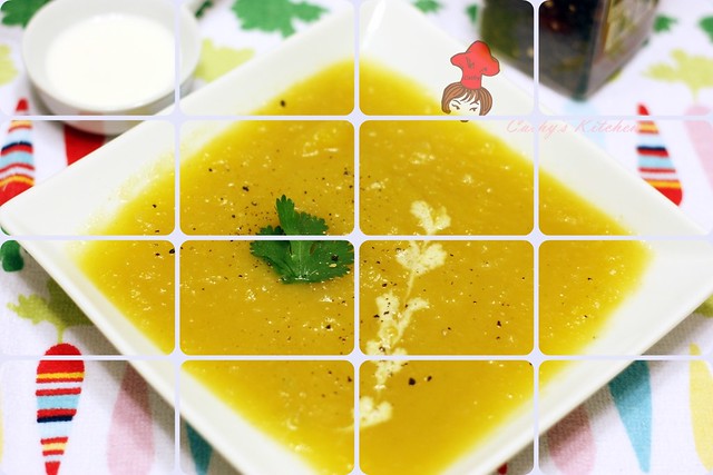 美式奶油瓜濃湯 Butter Squash Soup 2 (2)