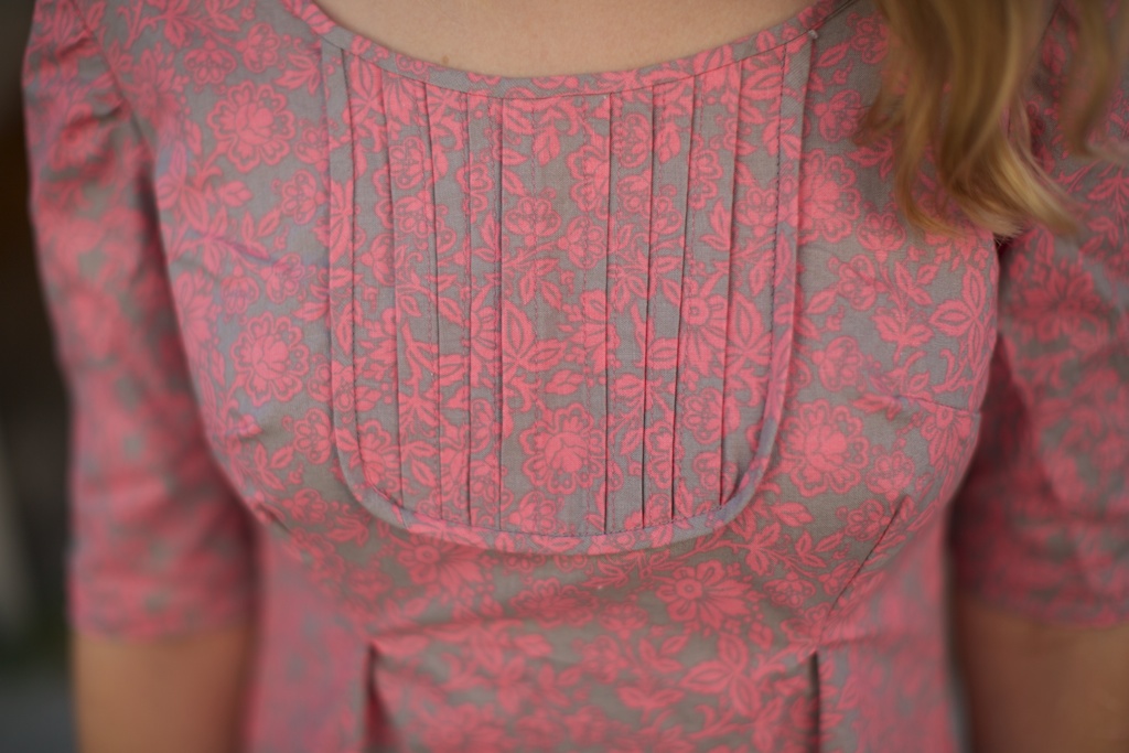 Colette - Laurel dress bib detail