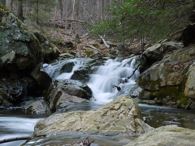 little cascade on Rhinehart Brook