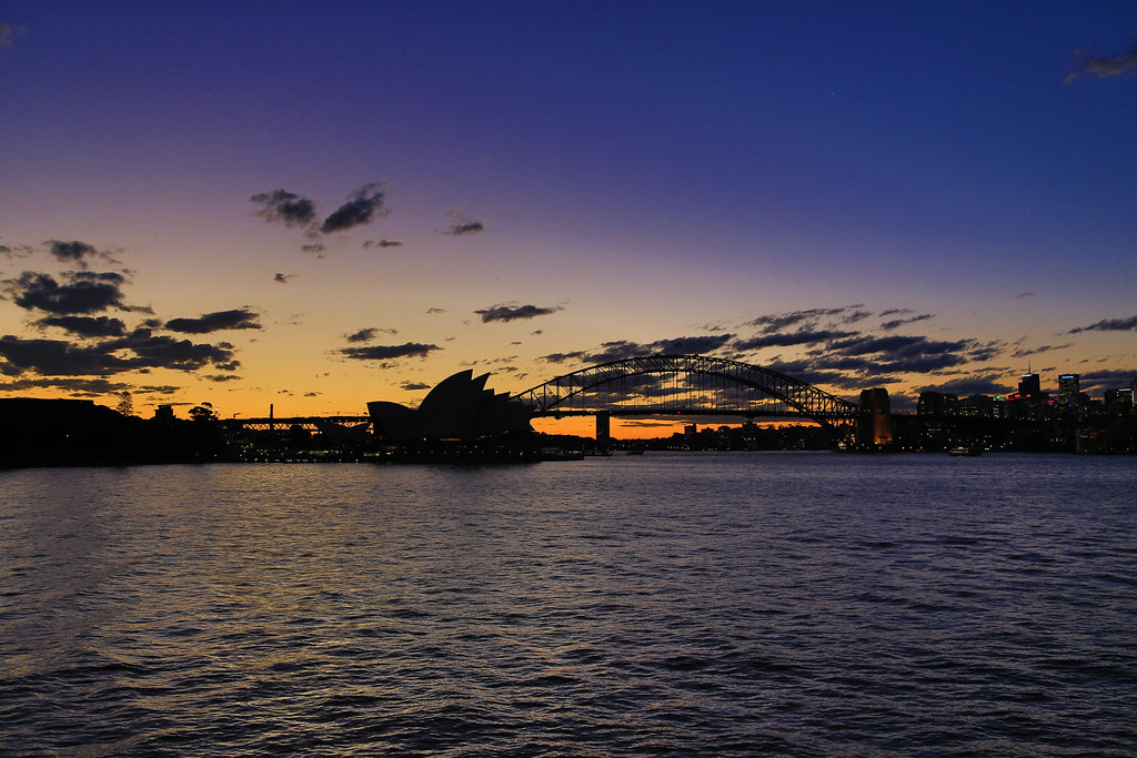 Sydney Opera house and Harbour Bridge
