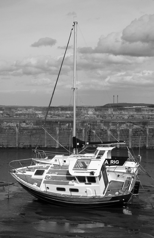 Musselburgh Harbour, low tide 06