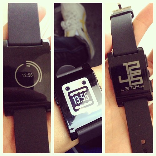 Just discovered more about #pebble I thought I should build my own watch faces