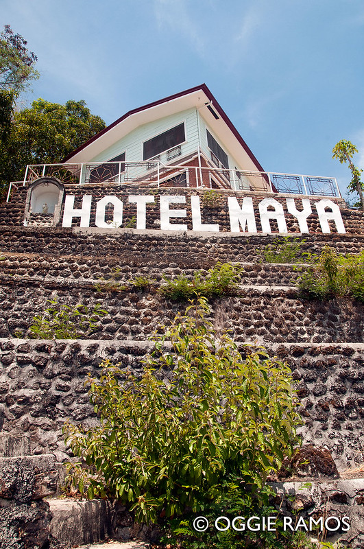 Culion - Hotel Maya Signage from the Road