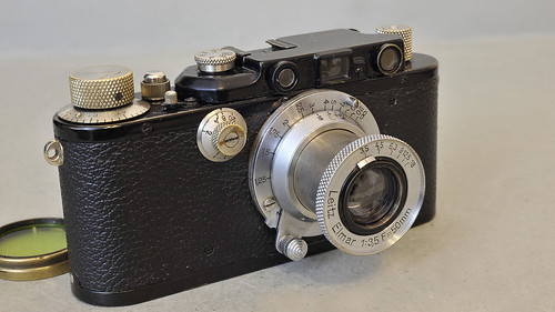 «Leica III» con óptica Elmar 3,5 / 50 mm. número de serie 110484. by Octavi Centelles