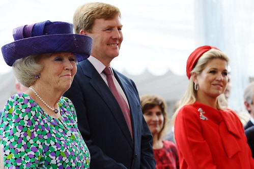 Queen Beatrix, Willem-Alexander & Maxima of The Netherlands