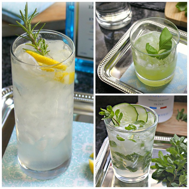 herb drink Collage