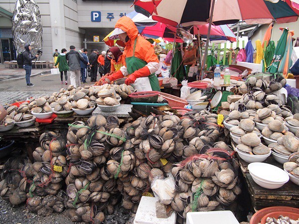 clams - jalgachi market