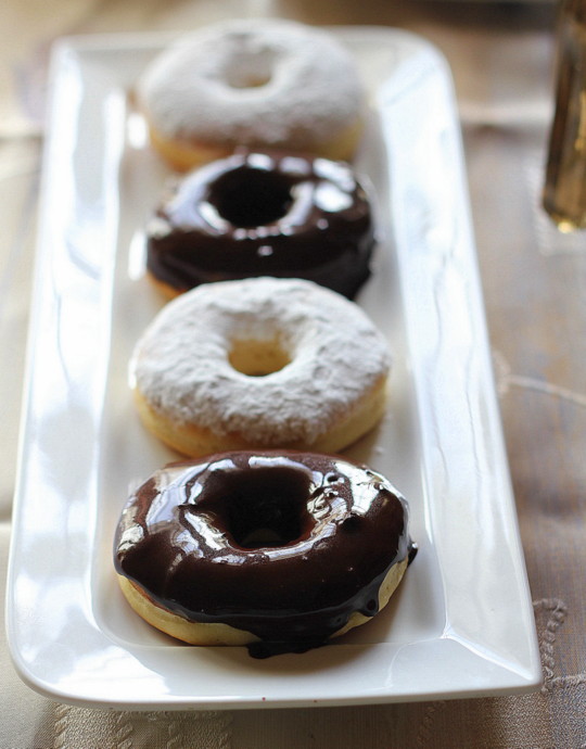 Baked Eggless Donuts