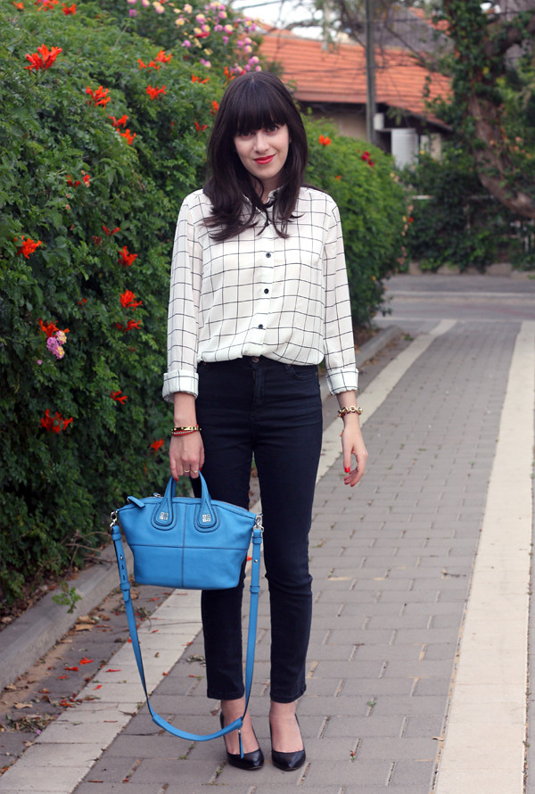 forever21_geometric_blouse_givenchy_bag1