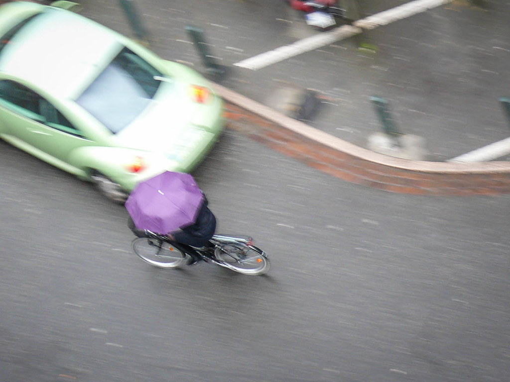 Vélo parapluie
