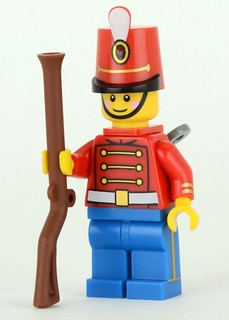 Toy Soldier from DK Minifigures book