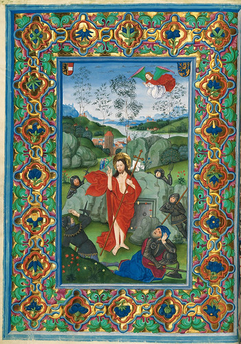 007-La Resurreccion-Misal de Salzburgo-1499-Tomo 2 -Biblioteca Estatal de Baviera (BSB)