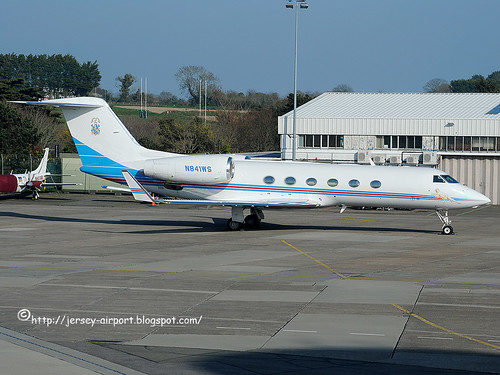 N841WS Gulfstream G450 by Jersey Airport Photography