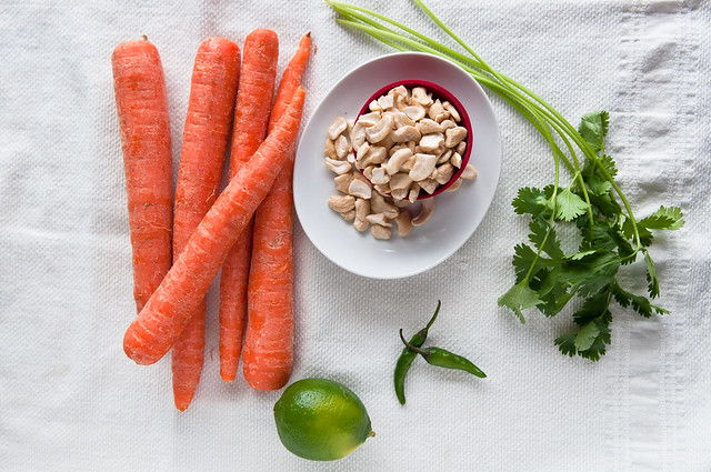 Carrot Cashew Salad