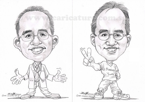 caricatures in pencil 24042013