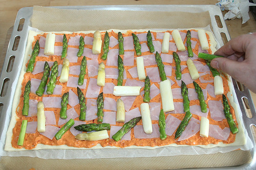 29 - Spargel addieren / Add asparagus