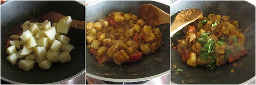 Anjum's Indian Vegetarian Feast - Bombay Potatoes