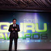 Larry Becker kicking off the Guru Awards