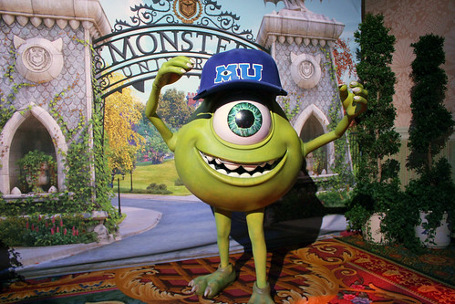 Monsters University meet-and-greet with Mike and Sulley