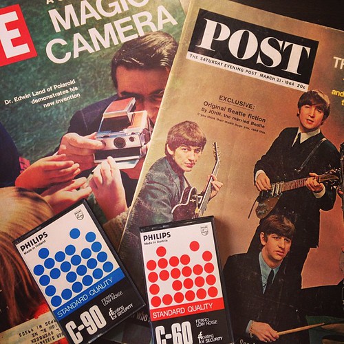 Polaroid. 1st gen cassettes. The Beatles. The connection? Culture revolution.