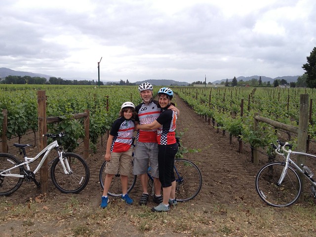 Rest stop in the vineyards