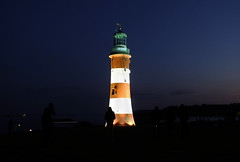 Smeaton's Tower Lit up