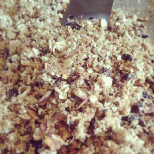 Really good granola! Recipe by Chow by Emilyannamarie