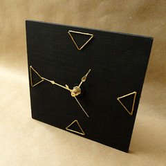 Embroidered Clock