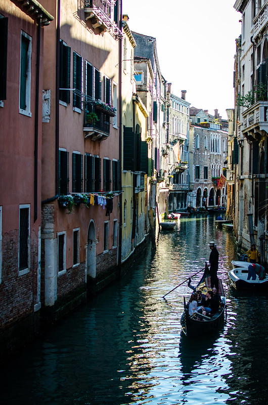 The view around most corners in Venice.