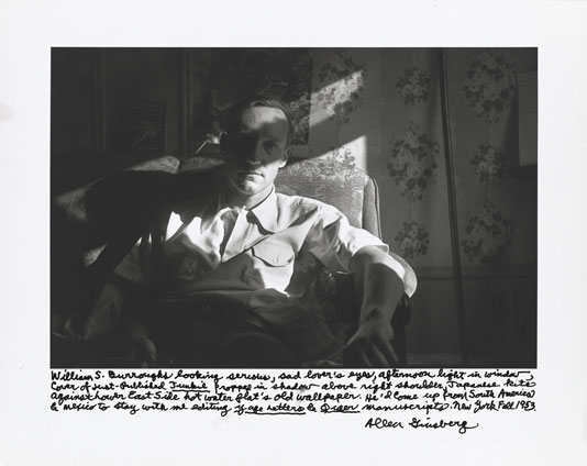 Burroughslookingserious Beat Memories: The Photographs of Allen Ginsberg