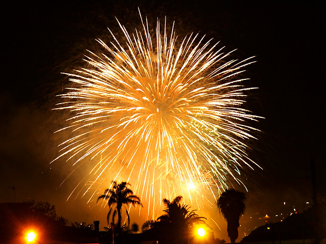 Los Realejos Fireworks, Tenerife