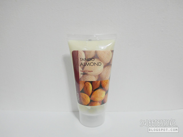 sasa tango almond hand cream