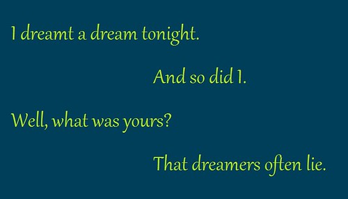 dreamers often lie