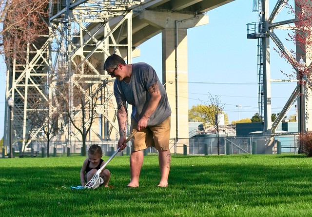 Daddy Daughter Lacrosse