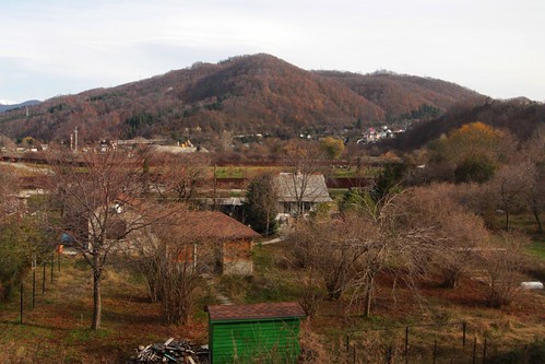 Russian farm houses outside the town of Головинка (Golovinka)