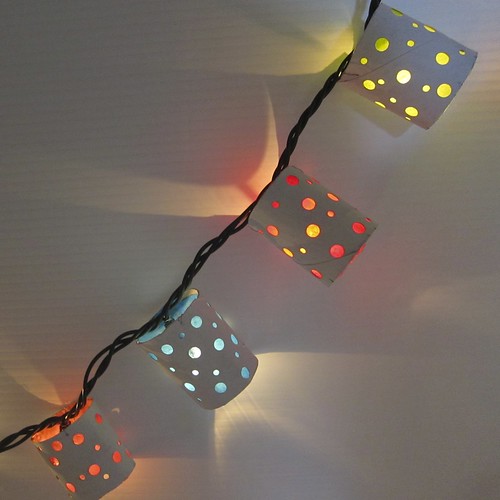 Polka Dot Paper Lanterns