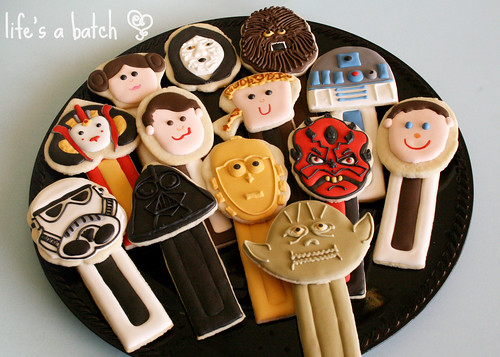 Star Wars PEZ Dispenser Cookies.