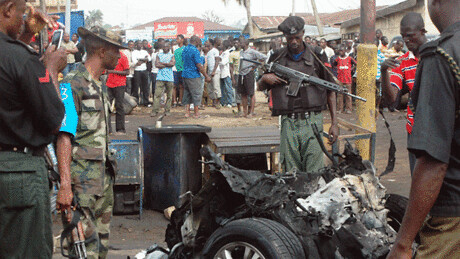 Niger car bombings on May 23, 2013. The operation was claimed by the Movement for Oneness and Jihad in West Africa based in northern Mali. by Pan-African News Wire File Photos
