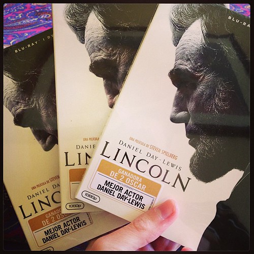 No uno, ni dos, si no tres Blu-Ray de Lincoln de Steven Spielberg