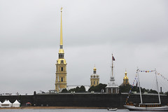 Peter and Paul Fortress St Petersburg Russia 8-14-2016